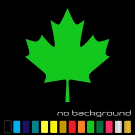 Maple Leaf Sticker Vinyl Decal - Canada Tree Fall Car Window Bumper Laptop Decor