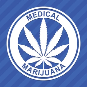 Medical Marijuana Vinyl Decal Sticker 420 Pot Leaf Weed Cannabis