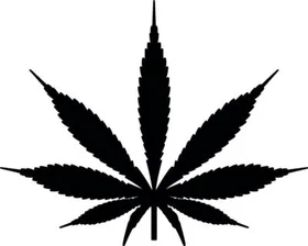 Weed Pot Leaf Sticker Decal Cannabis 420 Car Truck Window Laptop Mirror Vinyl