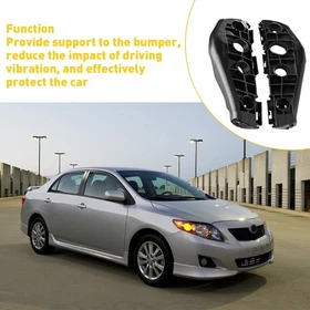 For Toyota Corolla 2014-2016 Support Front Bumper Retainer Set Left Right and