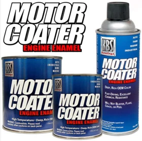 KBS Coatings Motor Coater Engine Paint for High Temperature up to 450 Degrees