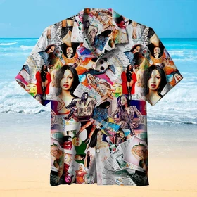 Collection of Cardi B Special Hawaiian Men and Women For Fans TP1098