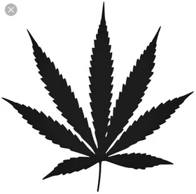 Pot Leaf Cannabis Vinyl Decal Sticker 420 Marijuana Weed 