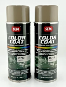 SEM Color Coat - ALL COLORS - Spray Paint Aerosol Can - 2 CANS - FREE SHIPPING