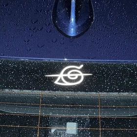 Hidden Leaf Village Anime Decal Ninja Car Vinyl Sticker Reflective 55+ Colors