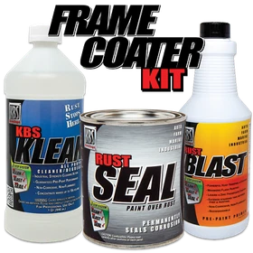 Frame Coater Kit - Chassis Paint - Stop Rust - Rust Prevention by KBS Coatings