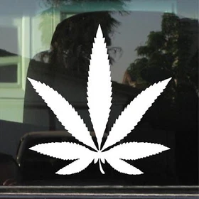 Marijuana, Cannabis, Weed, Hemp, Leaf, Flower, 420 Custom Vinyl Sticker / Decal