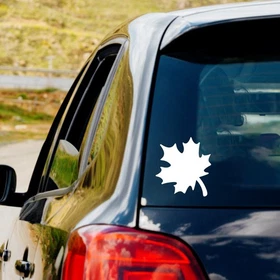 Maple Leaf Vinyl Decal Sticker Car Truck Window Laptop Fall Autumn