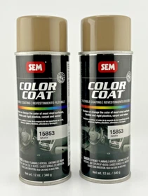 SEM Color Coat - ALL COLORS - Spray Paint Aerosol Can - 2 CANS - FREE SHIPPING