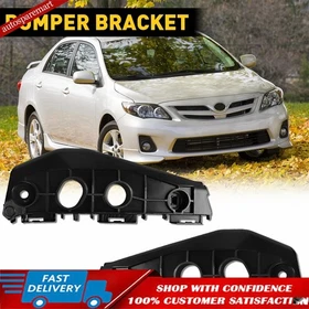 2x Bumper Brackets Fits 2011-2021 Toyota Corolla CE LE S Front Driver Right Side