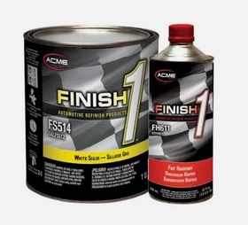 Acme FS514-1 Finish 1 4.1 VOC White Enamel Sealer Undercoat Choose Activator Gal