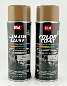 SEM Color Coat - ALL COLORS - Spray Paint Aerosol Can - 2 CANS - FREE SHIPPING