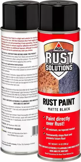 AOR-14 AGS RUST SOLUTIONS Spray Paint Finish Safe #2