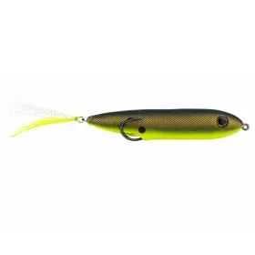 SP7150 AMERICAN BAITWORKS Snag Zoo Dog Chartreuse Shad