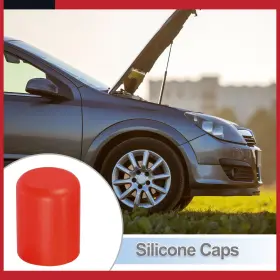 617662015107 AUTOMALL TECH Silicone Hose Cap Intake Vacuum #2
