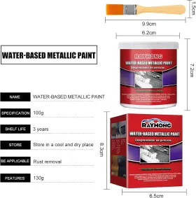 Q-MCXDQ-06 Art Water Based Remover Car Chassis Derusting #2