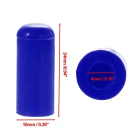 746453321841 CARPOPART Silicone Hose Cap Intake Vacuum Tube #3