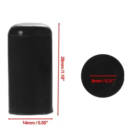 746453321933 CARPOPART Car Silicone Hose Cap Intake Vacuum #3