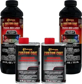 848849025927 CUSTOM COAT Tintable Base Urethane Spray Bed Kit