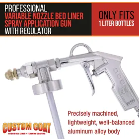 BLG-075 CUSTOM COAT Nozzle Bed Liner Spray Gun Raptor #2