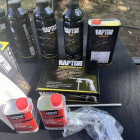 KIT-0822-6-GUN CUSTOM SHOP Urethane Spray Bed Liner Liters #3