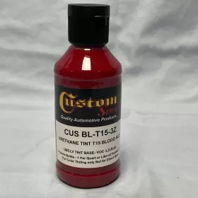 BL-T15-3Z CUSTOM SHOP Blood Urethane Tint Concentrate Bed