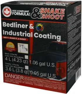 Bssbl DOMINION SURE SEAL Shake Shoot Bedliner