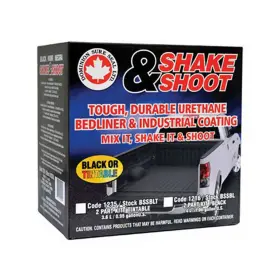 Dom.bssblt DOMINION SURE SEAL Shake Shoot Tintable Bed Liner