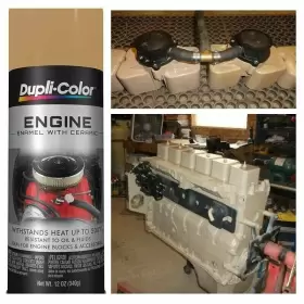 DE1638 DUPLI-COLOR Spray Brake Caliper Engine Paint High