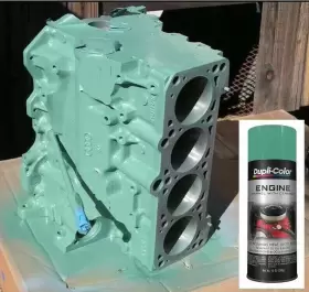 EDE161807 DUPLI-COLOR Detroit Diesel High Heat Engine Blocks