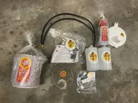 FFUK1 FLUID FILM Gallon Undercoating Gun Applicator Wands Kit