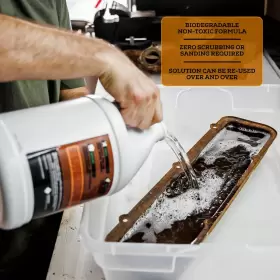 RR128 GRIP CLEAN Remover Convertor Soaking Solution Restores #3