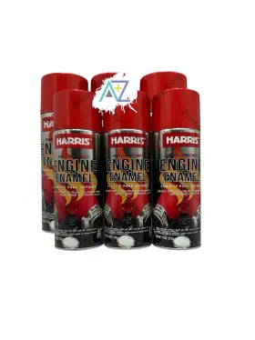 38125 HARRIS ENGINE ENAMEL Pack Spray Paint Heat Resistente