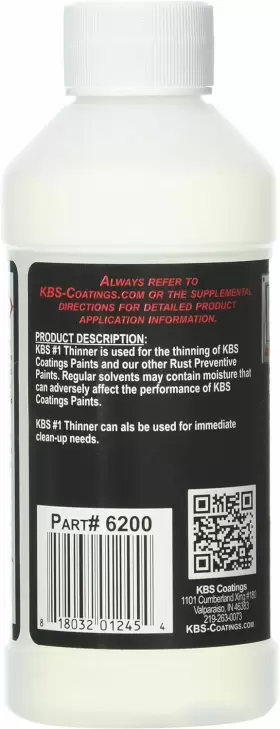 6200 KBS COATINGS Thinner Fluid #3