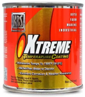 KB65228 KBS COATINGS Xtreme Temperature Half Pint Pure Xtc