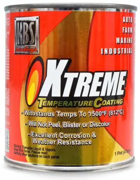KB65310 KBS COATINGS Xtreme Temperature Pint Flame Xtc