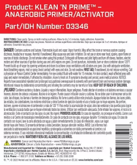 494147 LOCTITE Klean Prime Activator Anaerobic Adhesives #2