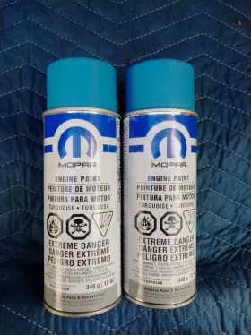 P4120752AB MOPAR Turquoise Engine Paint Dw Jp