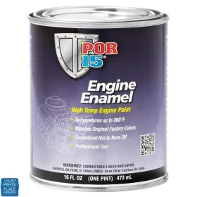 42248 POR-15 High Temperature Engine Light Paint Pint Pontiac