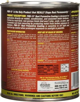 45108 POR-15 Preventive Permanent Porous Barrier #2