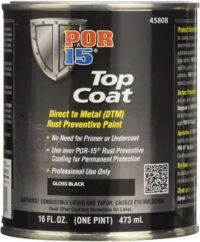 45808 POR 15 Top Coat Dtm Preventive Pint