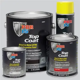 POF.46618 POR-15 INC Top Coat Dtm Paint Flat