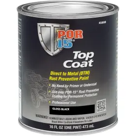 RE1006A POR-15 Top Coat Pint