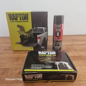 010796108786 RAPTOR Spray Bed Liner Gallon Gun Kit #2