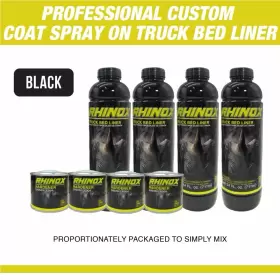 95122 RHINOX Tintable Gallon Urethane Spray Bed Liner Gun Kit #2