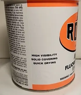 RG08 RONAN Ron Glo Fluorescent Shock Pink Sign Paint #3