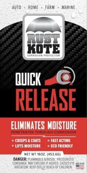 RK-RF-15OZ RUST KOTE CORROSION PROTECTION Rustkote Release #3