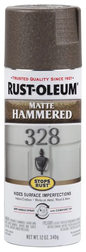 314418 RUST-OLEUM Stops Hammered Spray Pack