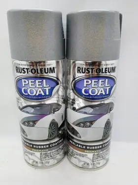323049 RUST-OLEUM Peel Metallic Spray Peelable Rubber