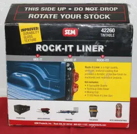 42260 SEM Liner Tintable Truckbed Kit #2